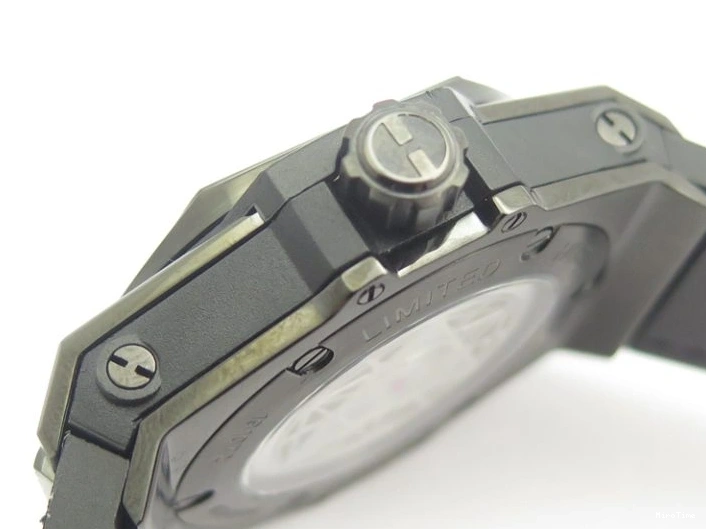 MIROTIME 0105 Supportive Portofino Automatic SS AF 1:1 Best Edition White Dial on Black Croco Leather Strap A 7184